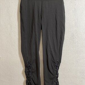 Lululemon Athletic Leggings Cropped Lace Up Detail Activewear‎ Pants